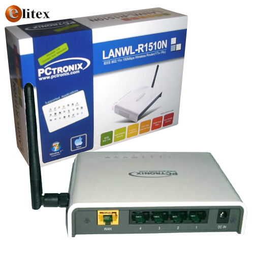 LANWL 11n 150 Router+Switch 4P #R1510N Caja€*