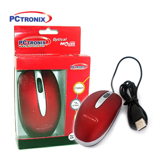 Mouse Mini #Travelmini USB (Negro, Rojo o Azul) CajaVentana