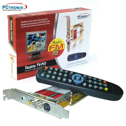 TVFM PCI Philips #TV-7130HLRF NTSC con Control Remoto Caja*